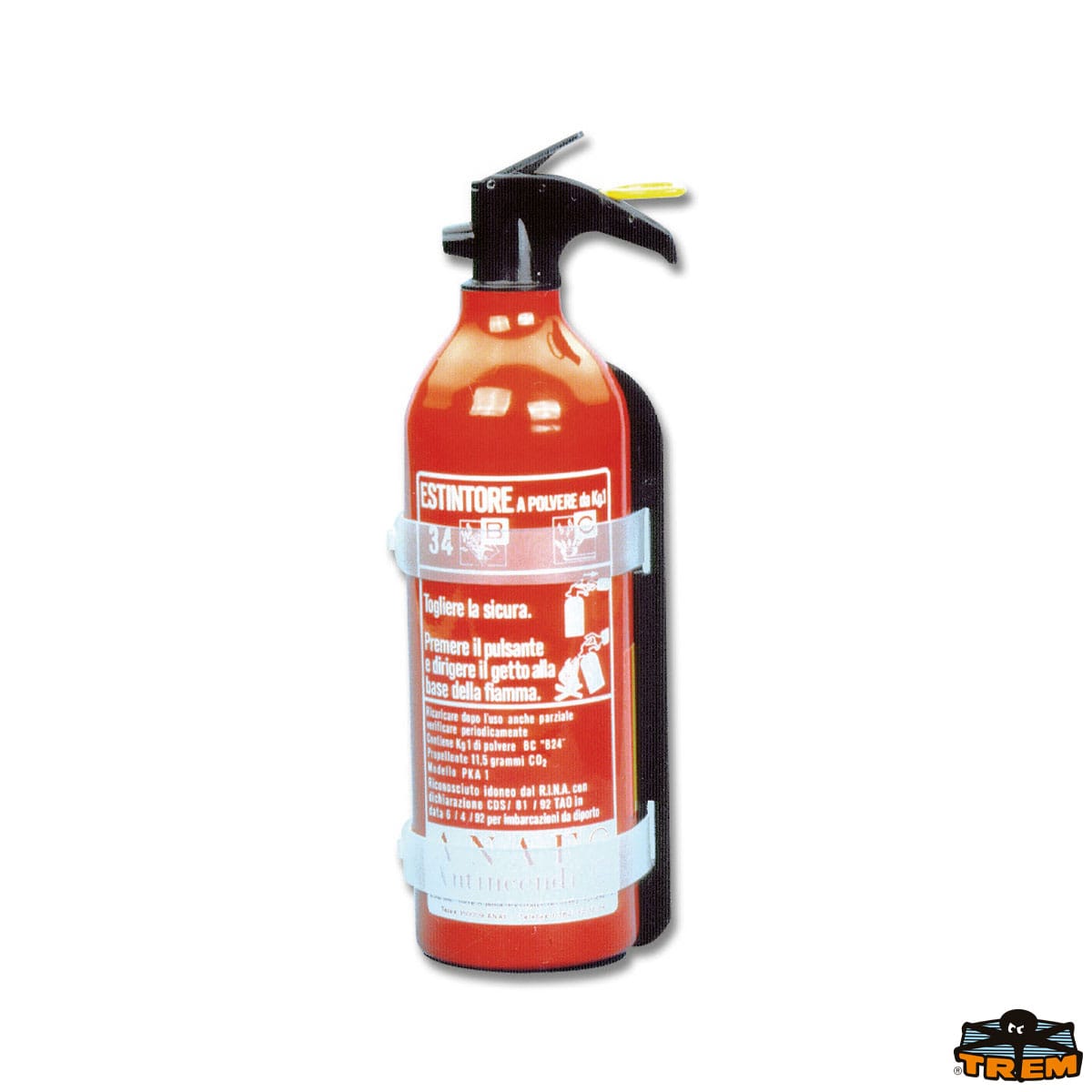 Estintore antincendio omologato MED-PED