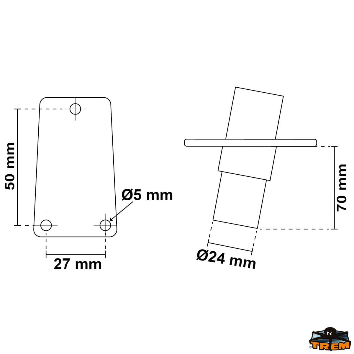 Asta fanale a led estraibile Easy - immagine 2