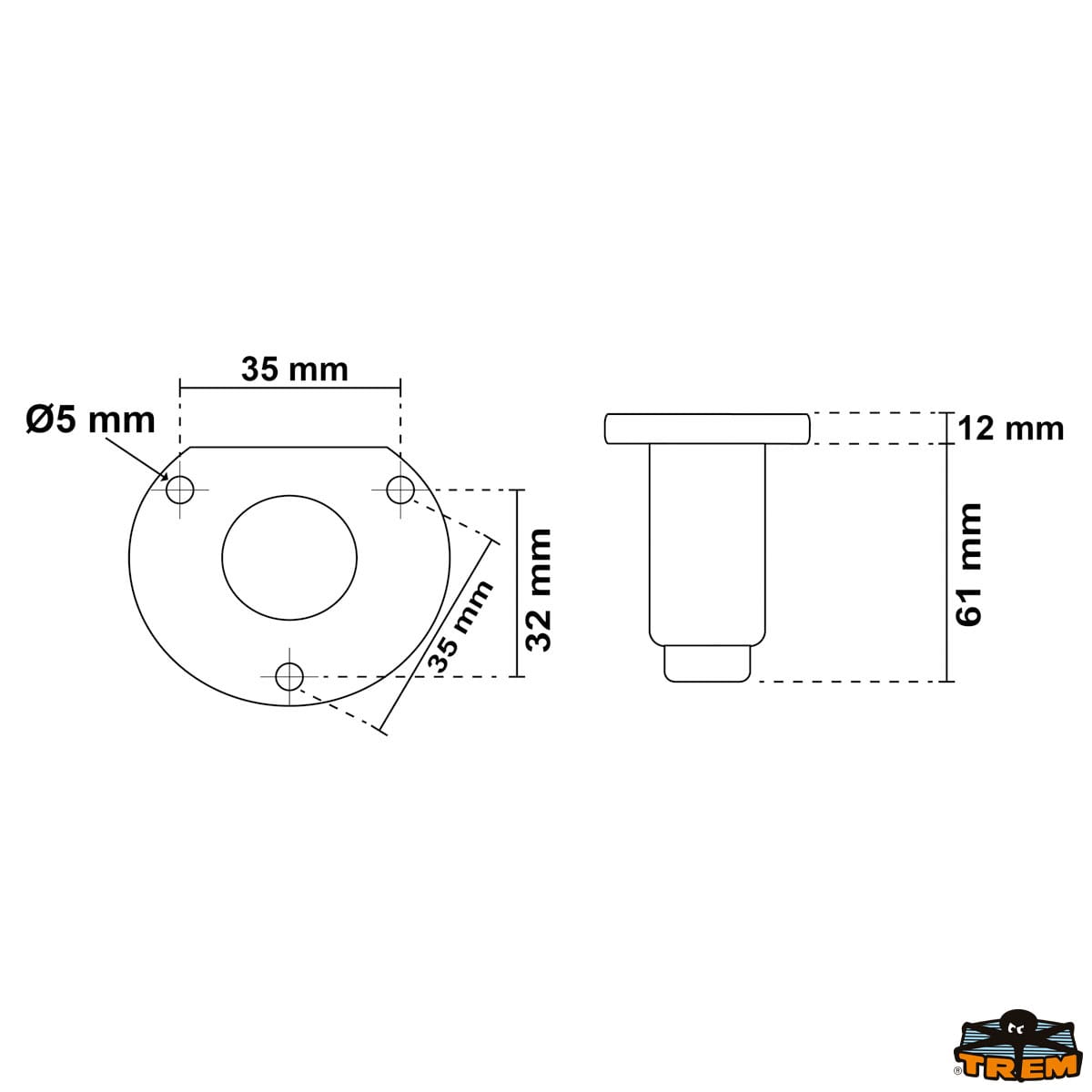 Asta fanale 360° a led Easy led estraibile - immagine 2