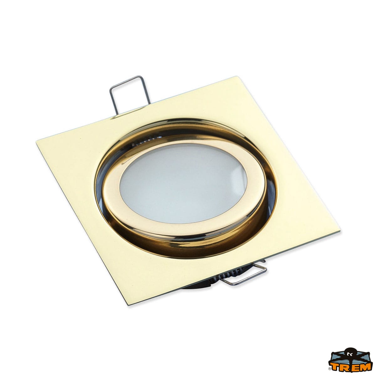 Faretto alogeno quadro bianco