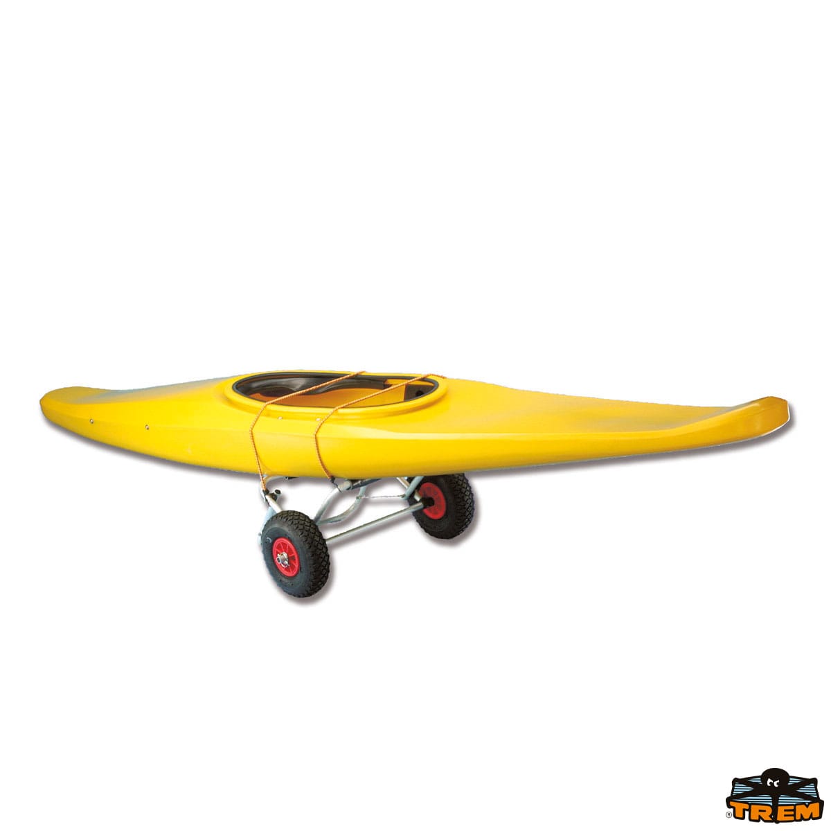 Carrello pieghevole porta surf/canoa - immagine 3