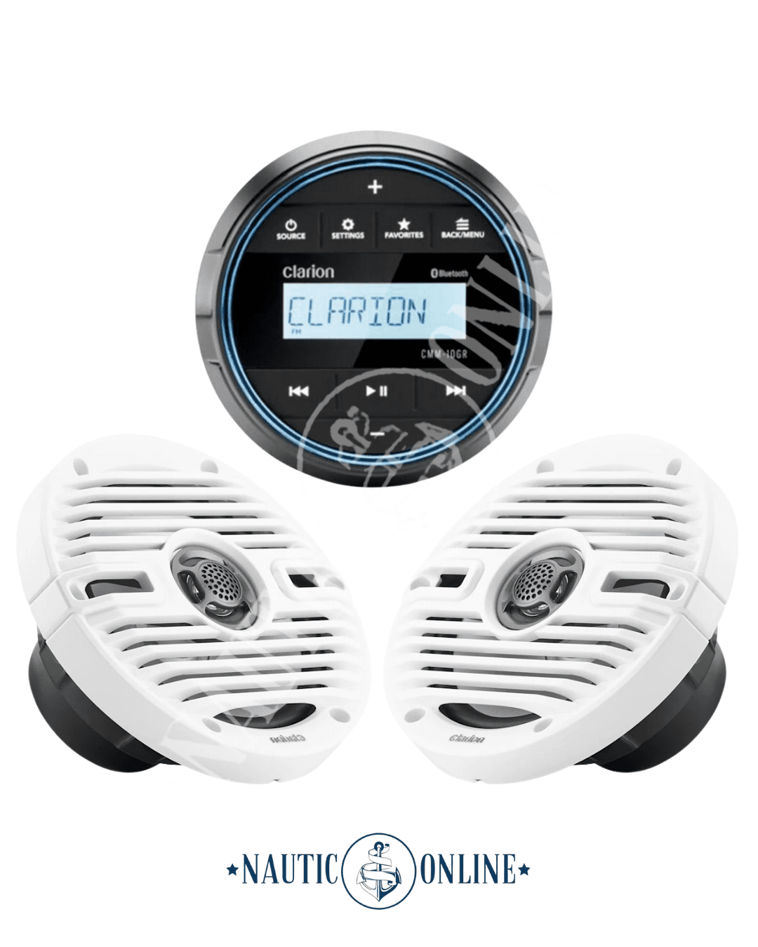 kit clarion speaker e stereo
